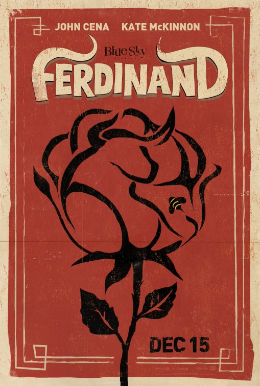1000 piece jigsaw puzzle for the movie poster: Ferdinand (2017) ver7