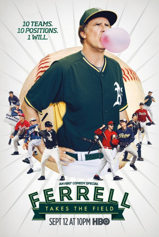 1000 piece jigsaw puzzle for tv poster: Ferrell Takes the Field