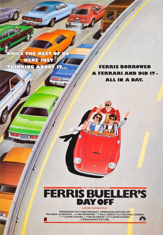 1000 piece jigsaw puzzle for the movie poster: Ferris Bueller's Day Off (1986) ver3