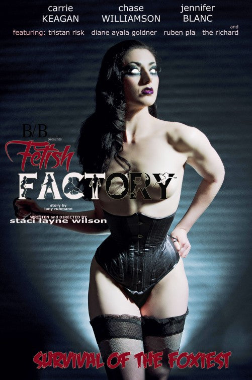 1000 piece jigsaw puzzle for the movie poster: Fetish Factory (2014)