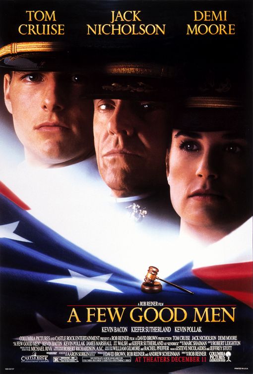 the movie poster: A Few Good Men (1992) ver2