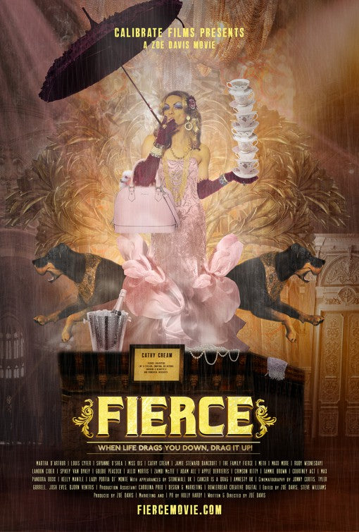 1000 piece jigsaw puzzle for the movie poster: Fierce (2016)