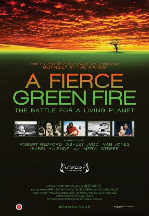 1000 piece jigsaw puzzle for the movie poster: A Fierce Green Fire (2013)