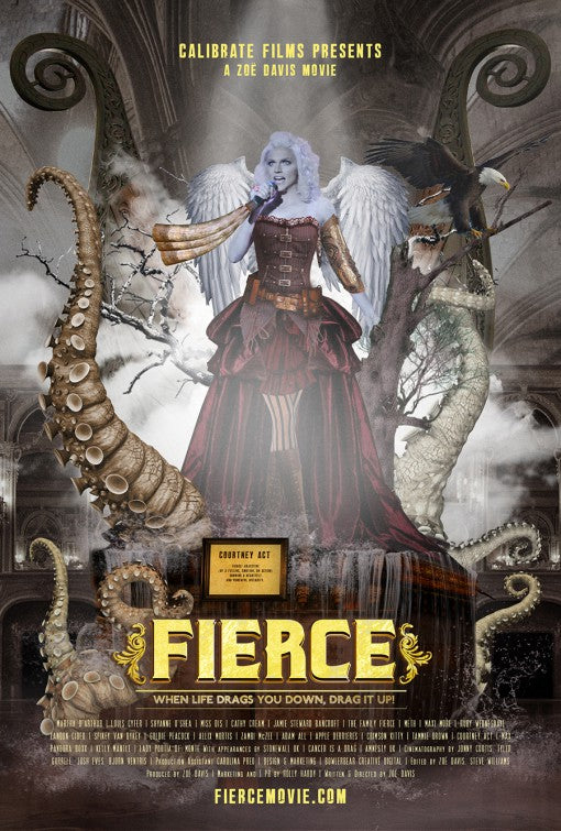 1000 piece jigsaw puzzle for the movie poster: Fierce (2016) ver2