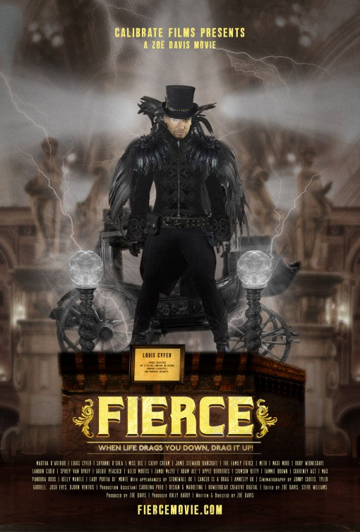 1000 piece jigsaw puzzle for the movie poster: Fierce (2016) ver4