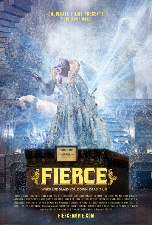 1000 piece jigsaw puzzle for the movie poster: Fierce (2016) ver7