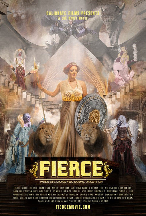 1000 piece jigsaw puzzle for the movie poster: Fierce (2016) ver9