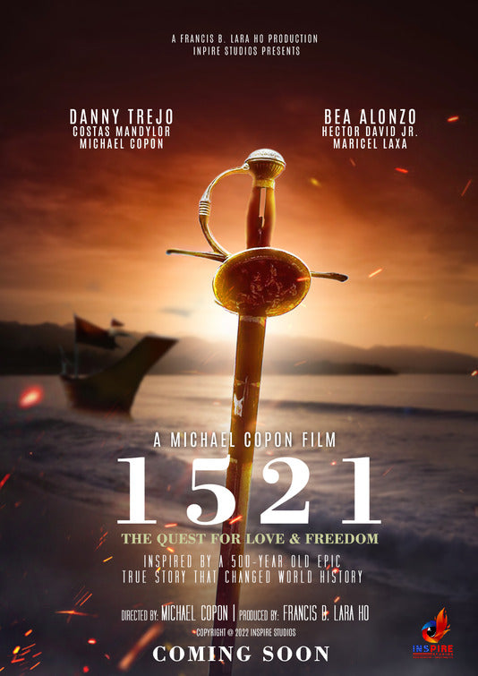 1000 piece jigsaw puzzle for the movie poster: 1521 (2023)