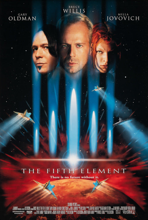 the movie poster: The Fifth Element (1997) ver2