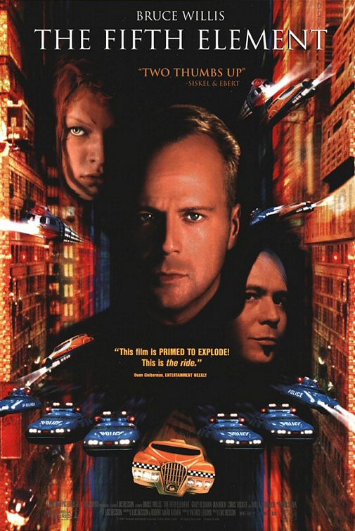 the movie poster: The Fifth Element (1997) ver5