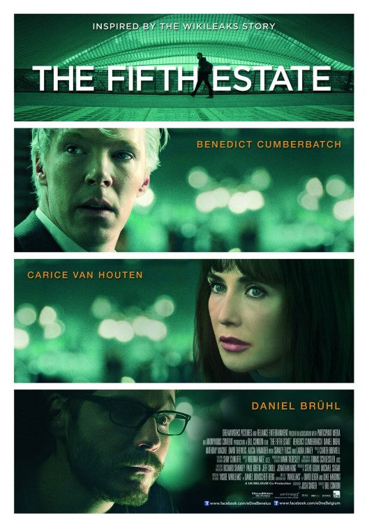 1000 piece jigsaw puzzle for the movie poster: The Fifth Estate (2013) ver6