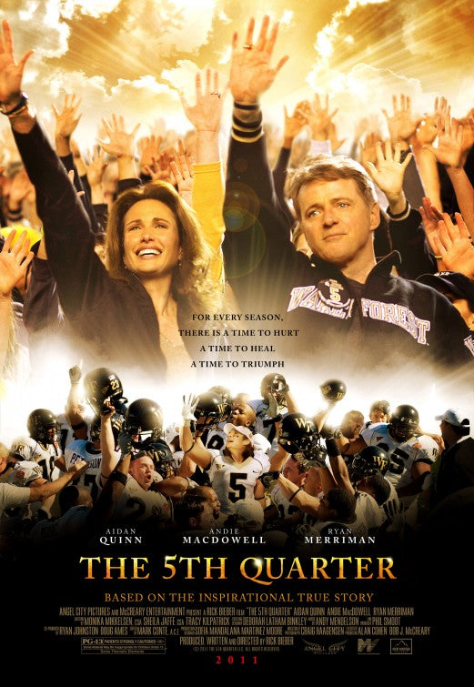 1000 piece jigsaw puzzle for the movie poster: The 5th Quarter (2011)