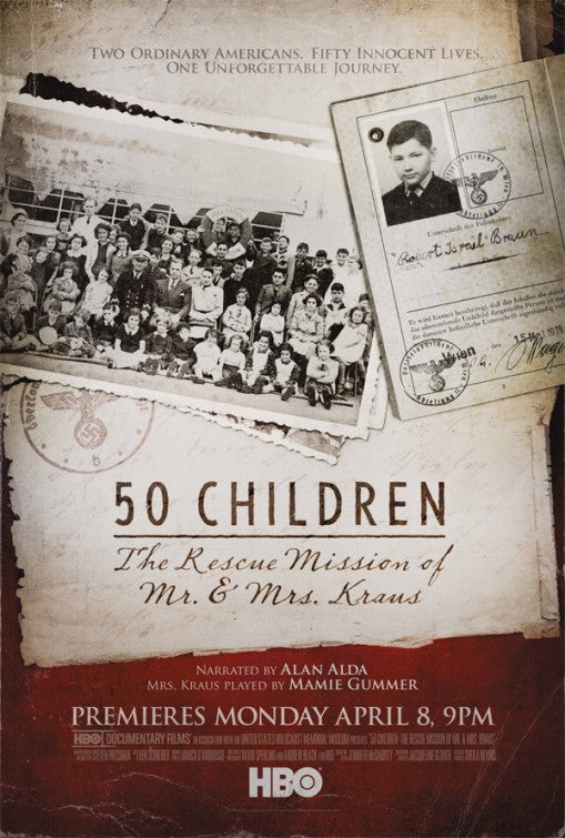 1000 piece jigsaw puzzle for tv poster: 50 Children: The Rescue Mission of Mr. And Mrs. Kraus