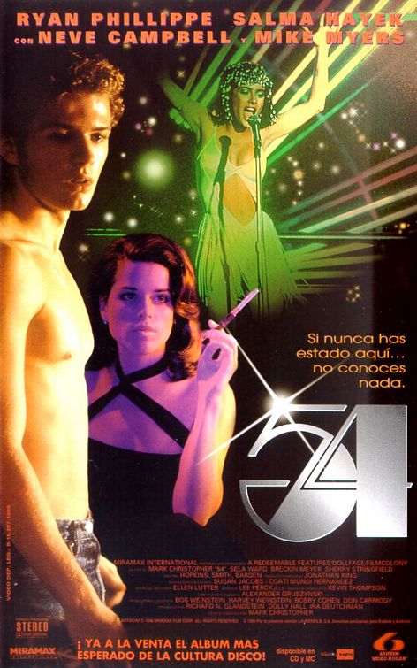 the movie poster: 54 (1998) ver3