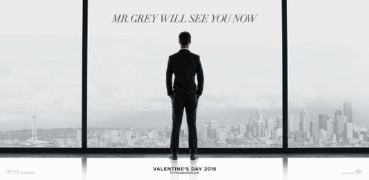 1000 piece jigsaw puzzle for the movie poster: Fifty Shades of Grey (2015) ver2