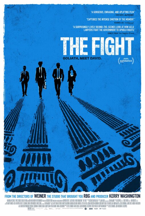 1000 piece jigsaw puzzle for the movie poster: The Fight (2020)