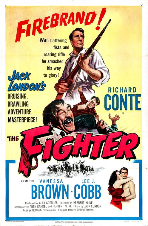 1000 piece jigsaw puzzle for the movie poster: The Fighter (1952)