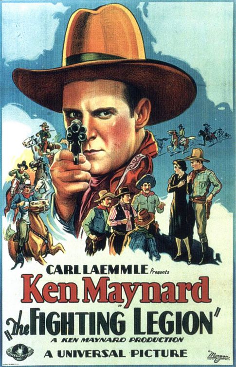 the movie poster: The Fighting Legion (1930)