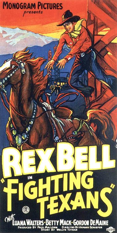 the movie poster: The Fighting Texans (1933)