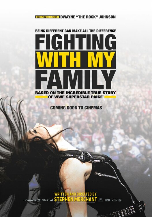 1000 piece jigsaw puzzle for the movie poster: Fighting with My Family (2019) ver3
