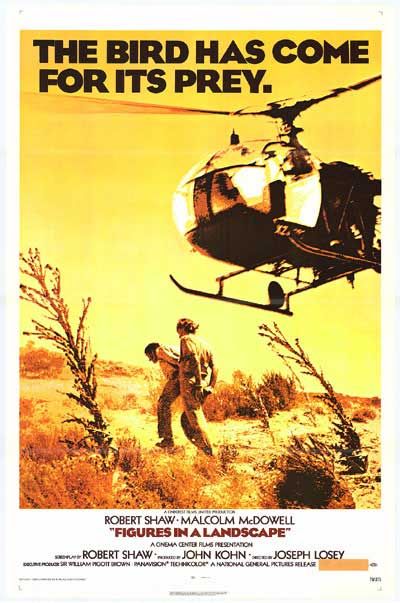 the movie poster: Figures in a Landscape (1971)