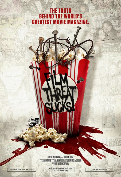 1000 piece jigsaw puzzle for the movie poster: Film Threat Sucks (2017)