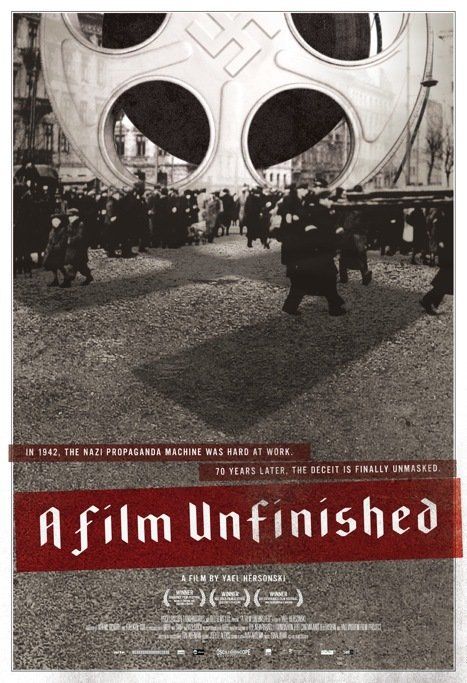 1000 piece jigsaw puzzle for the movie poster: A Film Unfinished (2010)