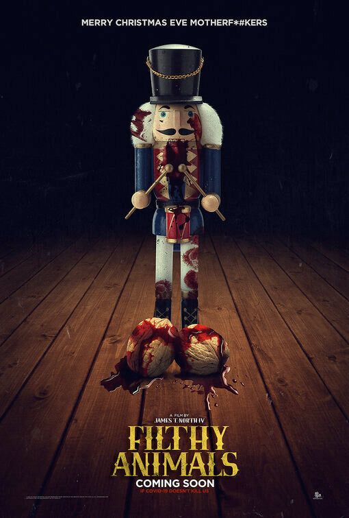 1000 piece jigsaw puzzle for the movie poster: Filthy Animals (2024)