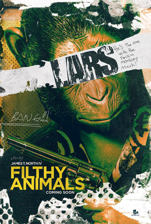 1000 piece jigsaw puzzle for the movie poster: Filthy Animals (2024) ver2