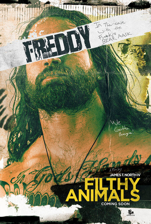 1000 piece jigsaw puzzle for the movie poster: Filthy Animals (2024) ver9
