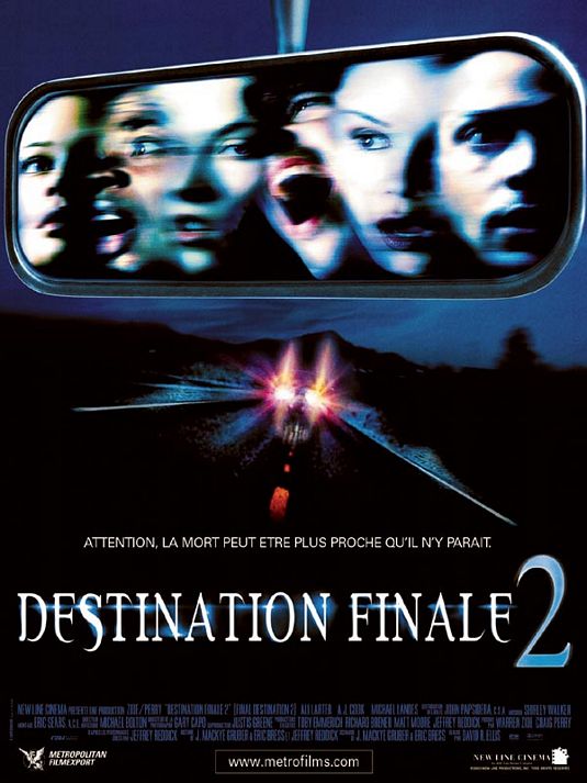 the movie poster: Final Destination 2 (2003) ver2