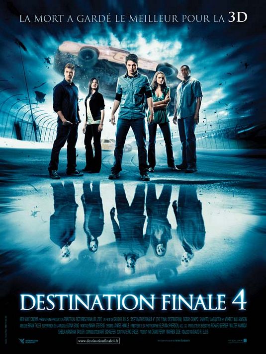 1000 piece jigsaw puzzle for the movie poster: The Final Destination (2009) ver2