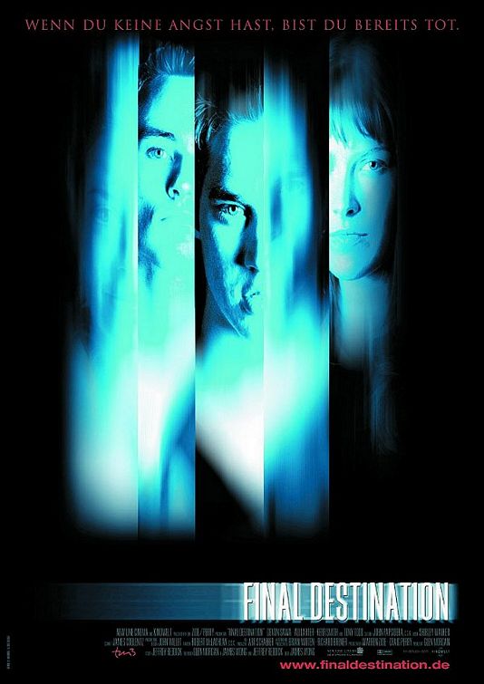 the movie poster: Final Destination (2000) ver5