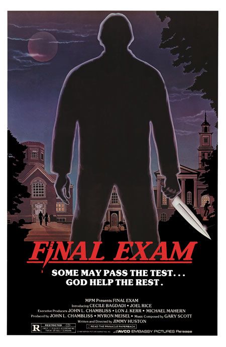 the movie poster: Final Exam (1981)