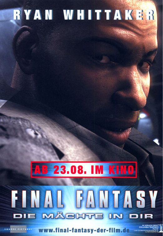 the movie poster: Final Fantasy: The Spirits Within (2001) ver3