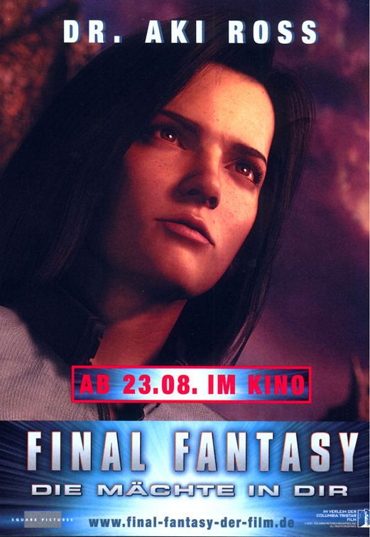 the movie poster: Final Fantasy: The Spirits Within (2001) ver6