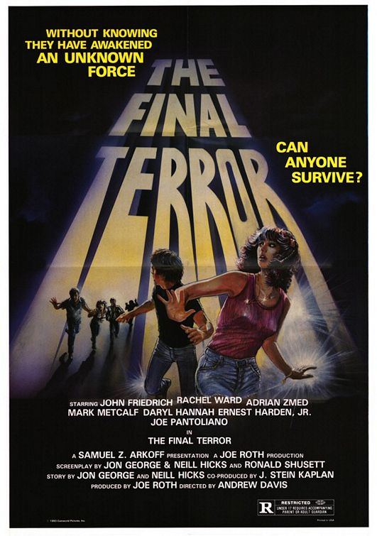 the movie poster: The Final Terror (1981)