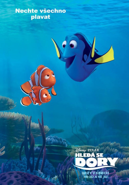 1000 piece jigsaw puzzle for the movie poster: Finding Dory (2016) ver10