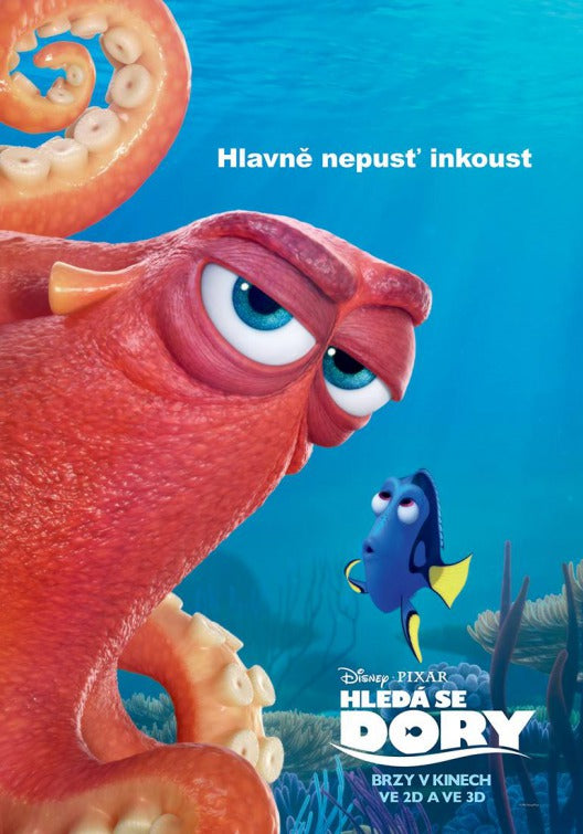 1000 piece jigsaw puzzle for the movie poster: Finding Dory (2016) ver11
