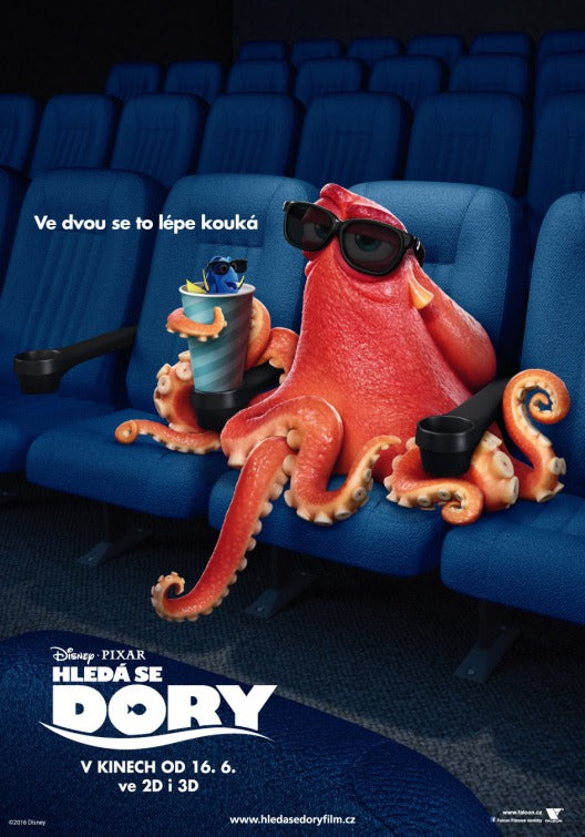 1000 piece jigsaw puzzle for the movie poster: Finding Dory (2016) ver14
