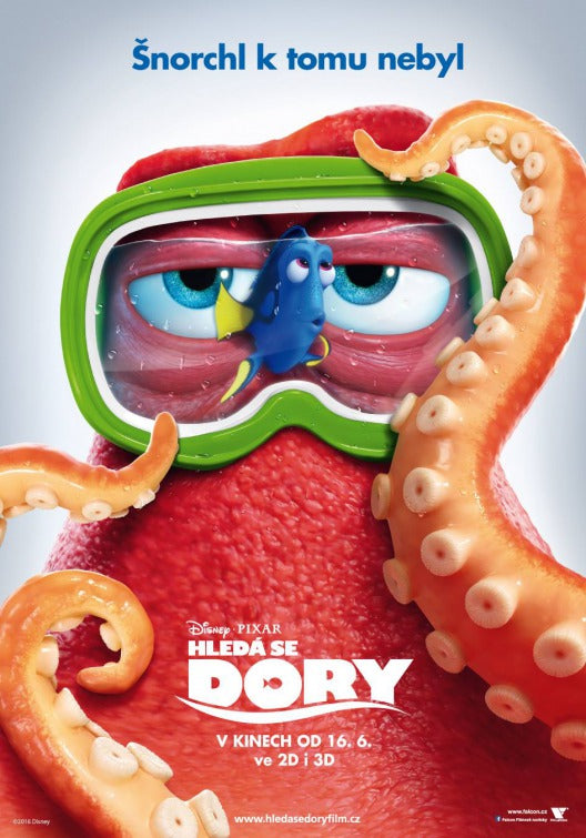 1000 piece jigsaw puzzle for the movie poster: Finding Dory (2016) ver15