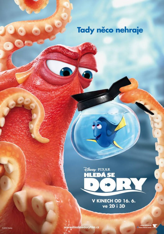 1000 piece jigsaw puzzle for the movie poster: Finding Dory (2016) ver16