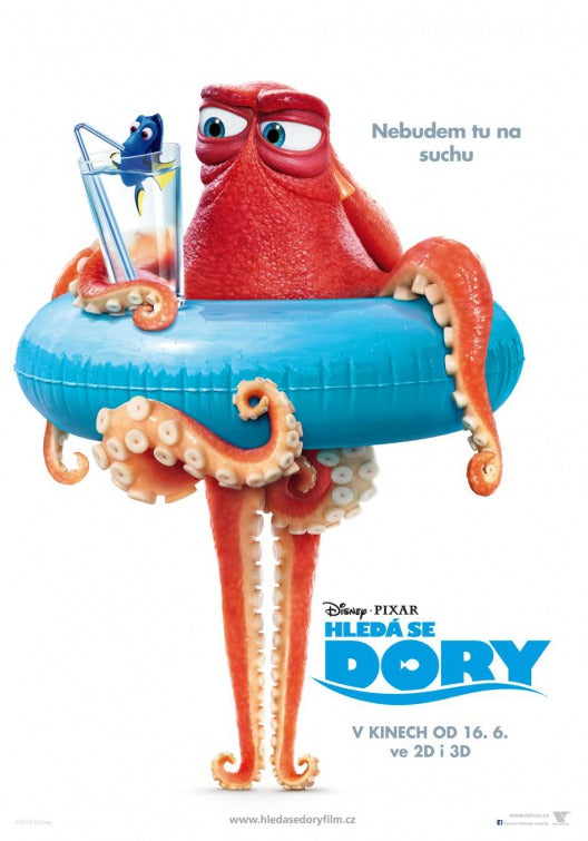 1000 piece jigsaw puzzle for the movie poster: Finding Dory (2016) ver18