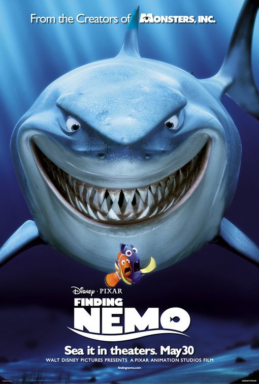 the movie poster: Finding Nemo (2003) ver2