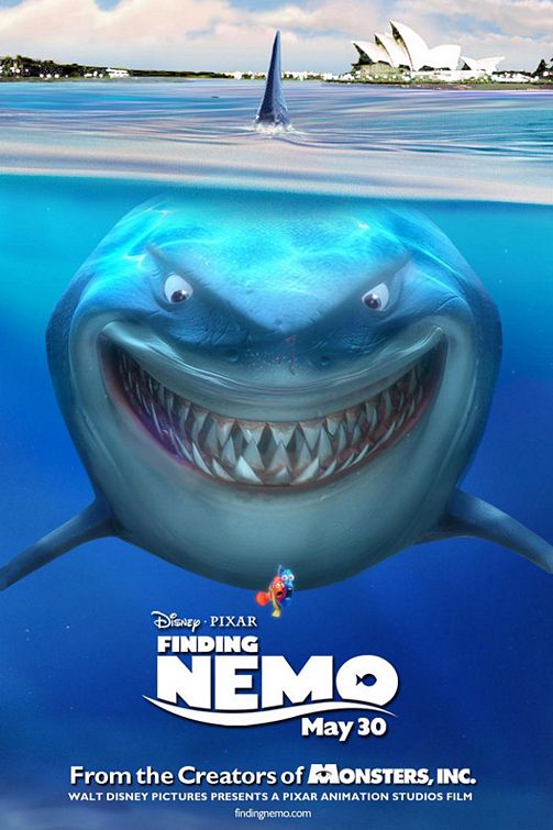 the movie poster: Finding Nemo (2003) ver3