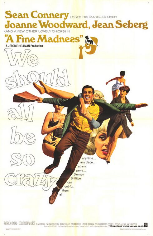 the movie poster: A Fine Madness (1966)