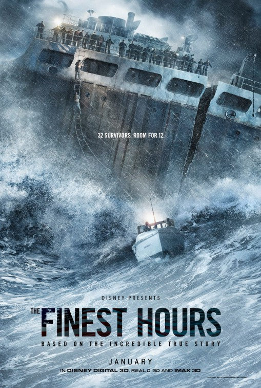 1000 piece jigsaw puzzle for the movie poster: The Finest Hours (2016)