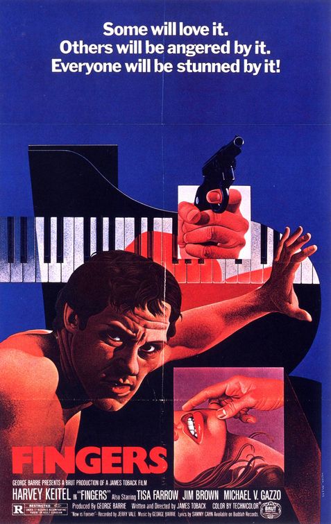 the movie poster: Fingers (1978)