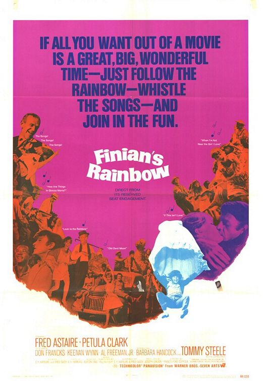 the movie poster: Finian's Rainbow (1968)