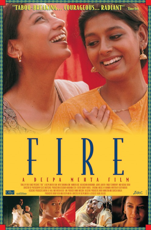 1000 piece jigsaw puzzle for the movie poster: Fire (1996)